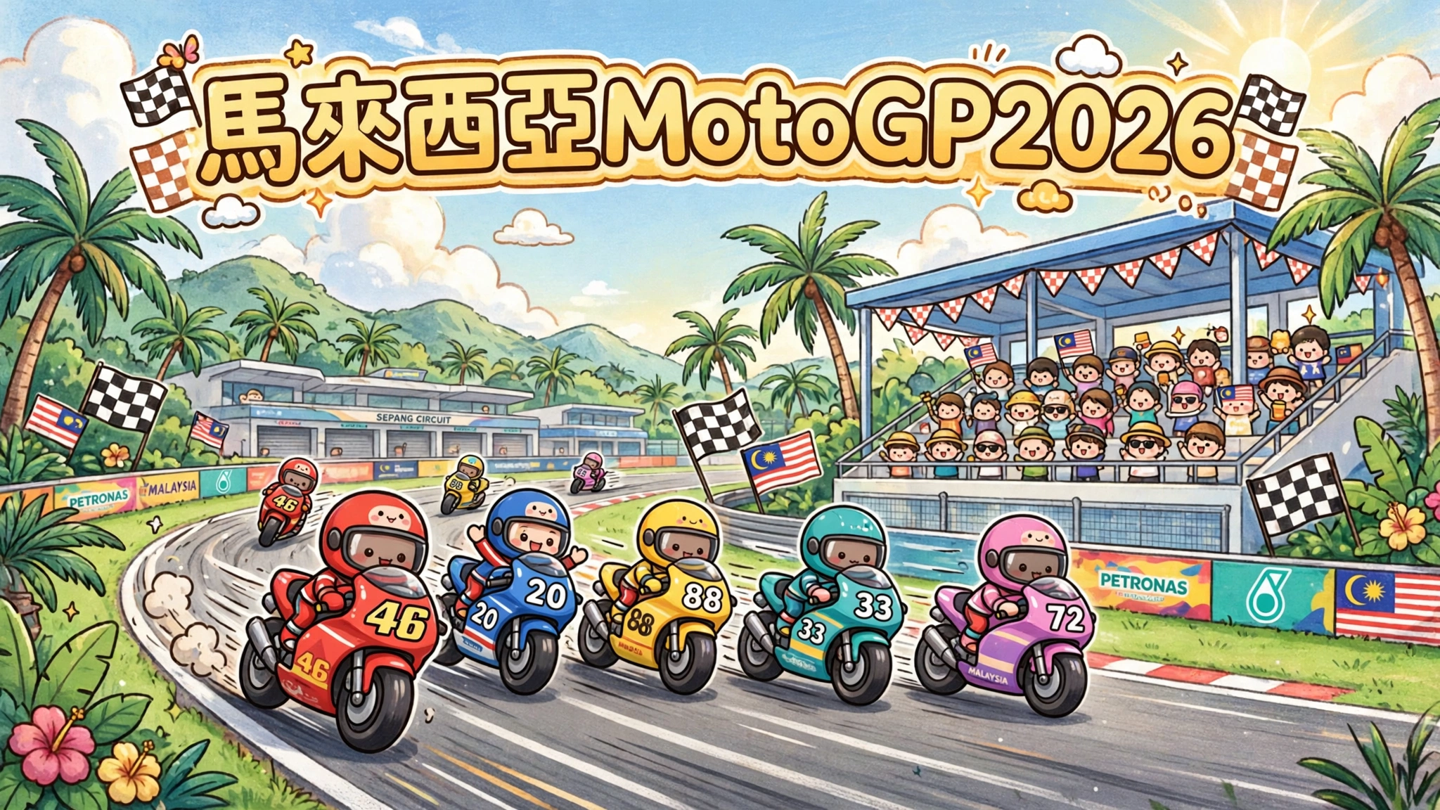 🏍️馬來西亞MotoGP 2026終極攻略：雪邦10月30日開鑼！星期五免費入場＋85架專車＋門票格價一次睇晒！